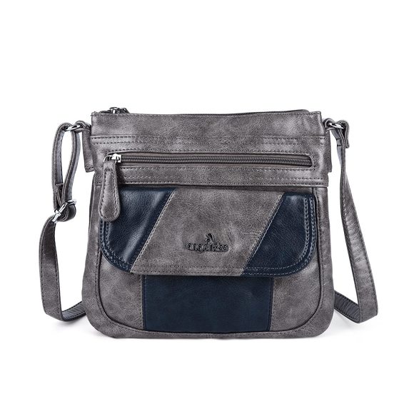 Angelkiss Small Crossbody Bag Leather Shoulder Purse Hobo :> - Picture 1 of 7